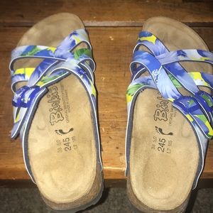 Birkenstock Birki’s floral pattern